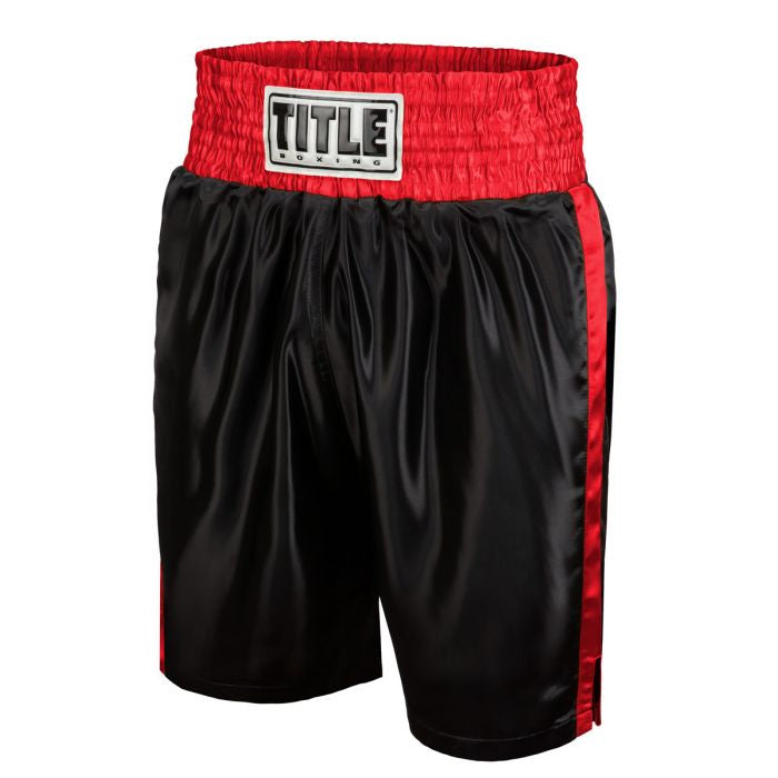 TITLE BOXING SHORTS EDGE 2.0 BLACK/RED