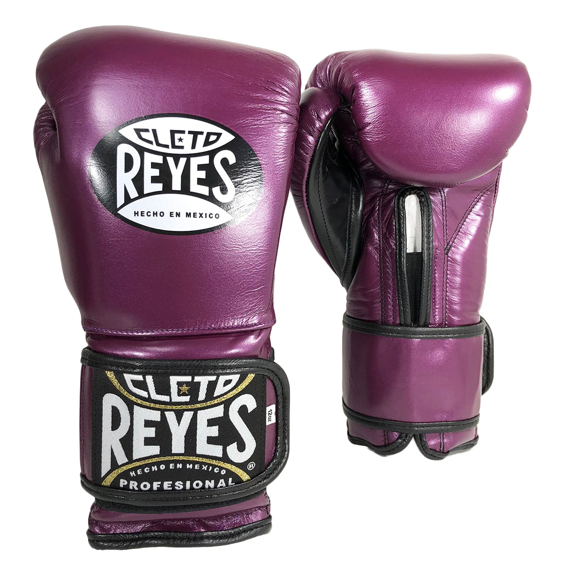 CLETO REYES GLOVES HOOK AND LOOP METALLIC PURPLE