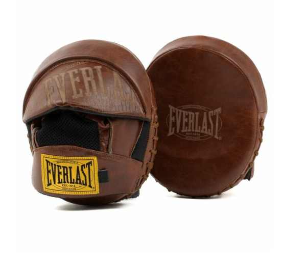 EVERLAST FOCUS MITTS 1910 MICRO VINTAGE BROWN