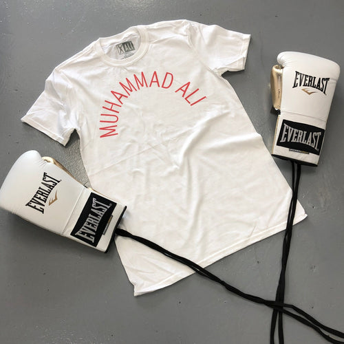 Muhammad Ali Boxing SHirt white