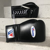 WINNING GLOVES LACE BOXING BLACK