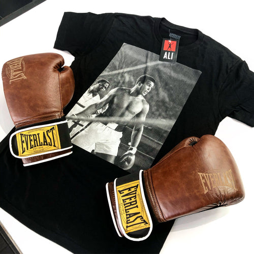 MUHAMMAD ALI SHIRT LOOK AHEAD BLACK/WHITE