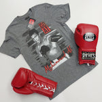 MUHAMMAD ALI SHIRT GOAT JAB HEATHER GREY $26.99