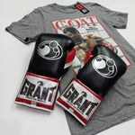 Grant Fight Gloves black red