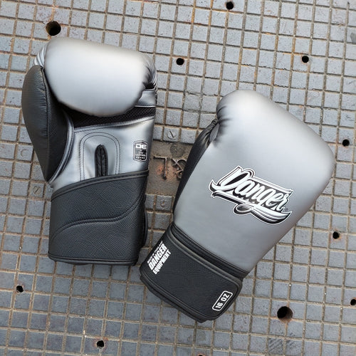 DANGER GLOVES SUPERPRO BLACK/SILVER
