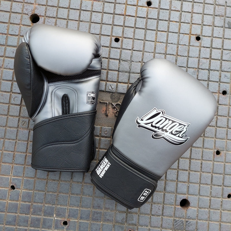 DANGER GLOVES SUPERPRO BLACK/SILVER