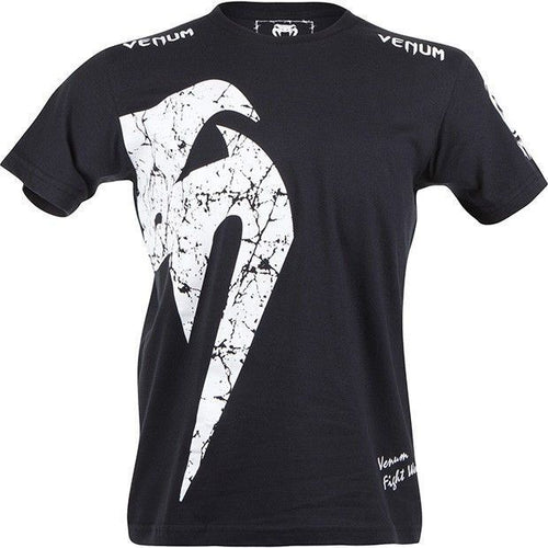 VENUM SHIRT GIANT BLACK/WHITE - MSM FIGHT SHOP