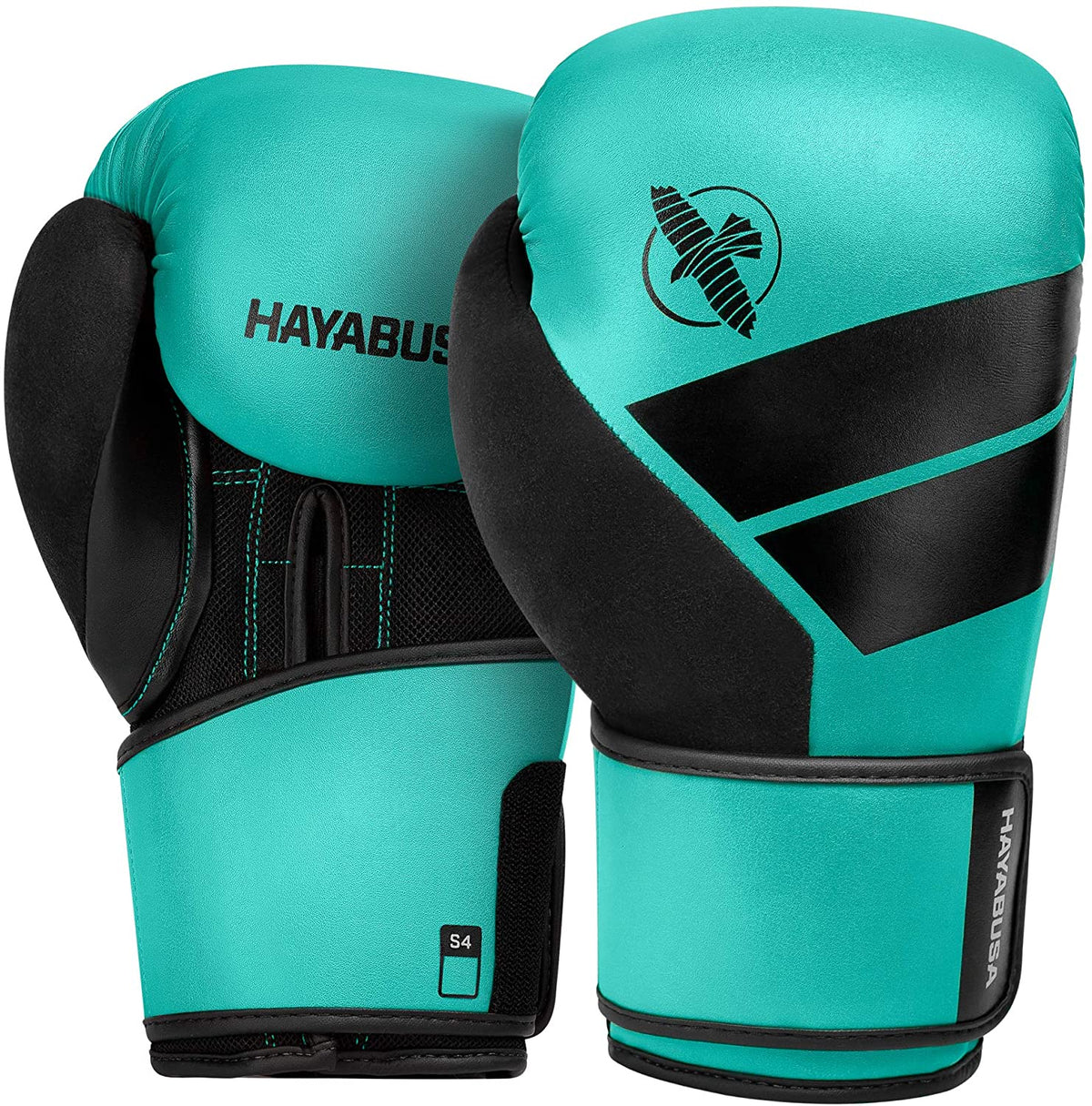 HAYABUSA GLOVES S4 BOXING GLOVES TEAL/BLACK