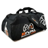 RIVAL BAG DUFFLE GYM BAG / BACKPACK RGB50 BLACK/ORANGE