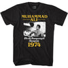 MUHAMMAD ALI SHIRT CHAMP 1974 BLACK/YELLOW