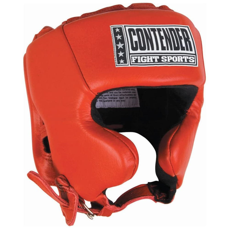 CONTENDER HEADGEAR COMPETITION APPROVED AHG CHEEK RED