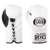 CLETO REYES FIGHT GLOVES TRADITIONAL LACE WHITE