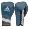 ADIDAS GLOVES BOXING 500 LEATHER LACE MIDNIGHT BLUE