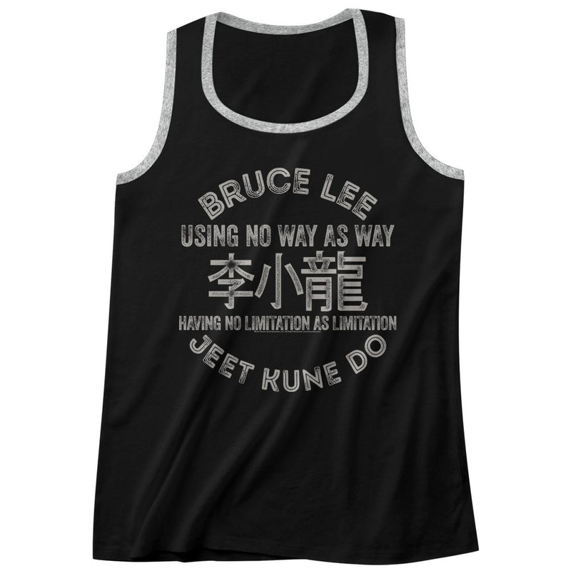 BRUCEE LEE TANK NO LIMITATION BLACK/GREY