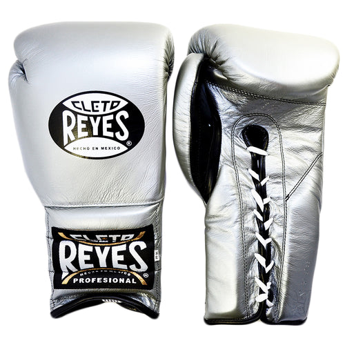 CLETO REYES GLOVES LACE LIMITED PLATINUM - MSM FIGHT SHOP