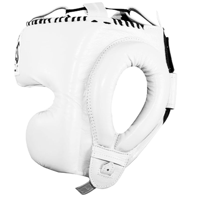 CLETO REYES HEADGEAR CHEEKS WHITE – MSM FIGHT SHOP