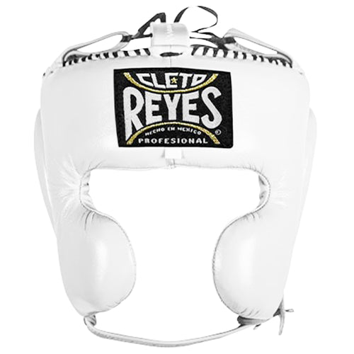 CLETO REYES HEADGEAR CHEEKS WHITE - MSM FIGHT SHOP