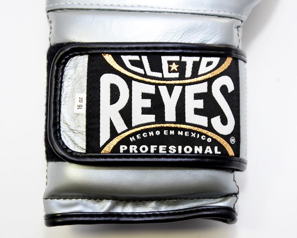 CLETO REYES GLOVES HOOK AND LOOP SILVER TITANIUM – MSM FIGHT SHOP