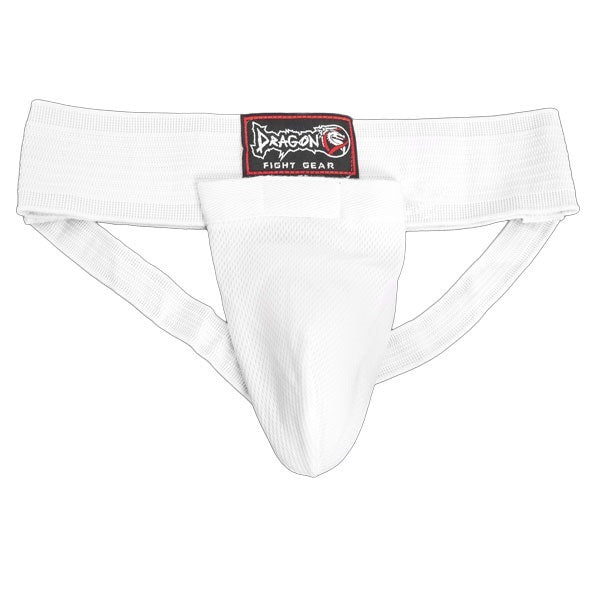 DRAGON DO CUP YOUTH GROIN GUARD WHITE – MSM FIGHT SHOP