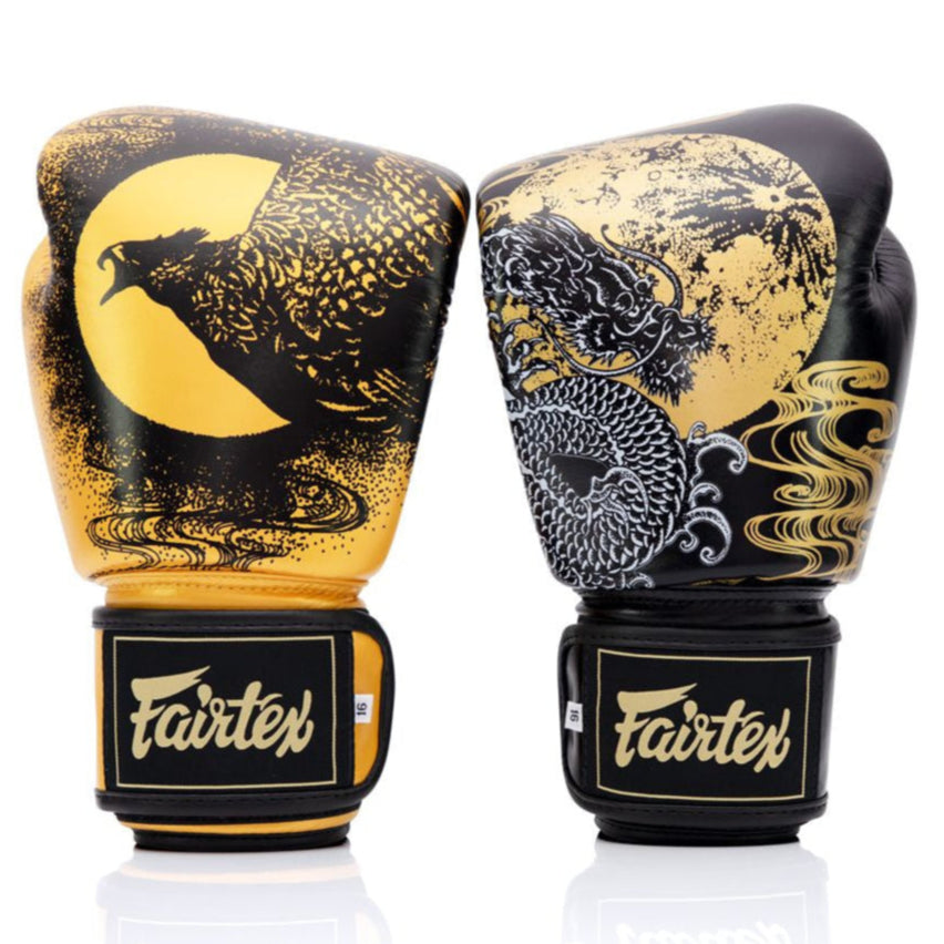 FAIRTEX GLOVES BGV26 HARMONY HOOK & LOOP LIMITED EDITION BLACK/GOLD