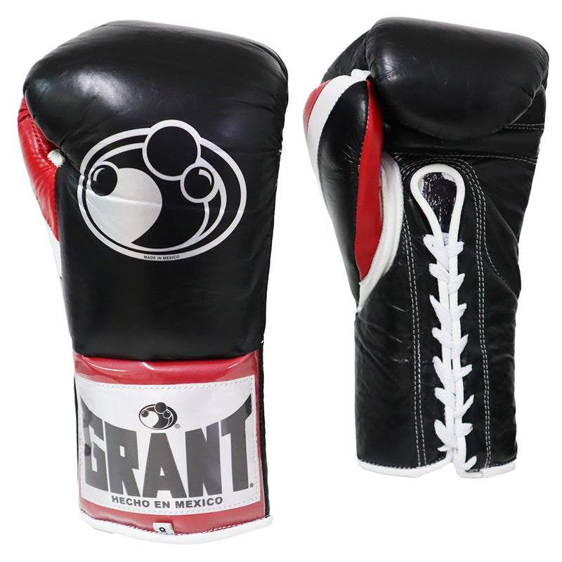 Authentic GRANT Boxing Gloves 14oz Red/White Lace-up type from Japan In  Stock