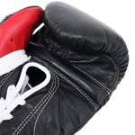 GRANT WORLDWIDE FIGHT GLOVES PUNCHERS BLACK/RED/WHITE