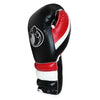 GRANT WORLDWIDE GLOVES LACE BLACK/RED 16OZ