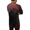 HAYABUSA RASHGUARD GEO L/S BLACK/RED