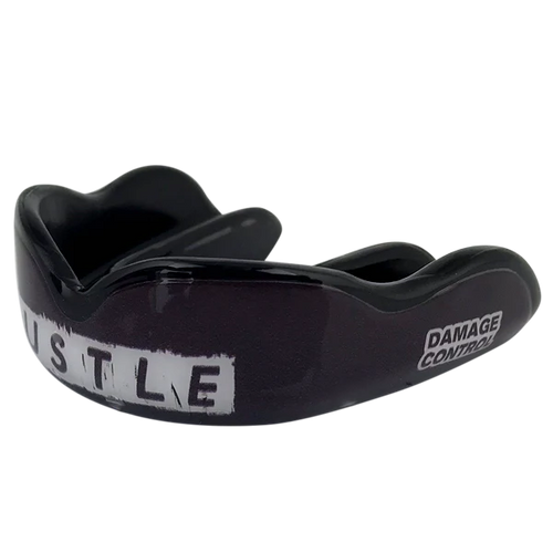 DC MOUTHGUARD ADULT HUSTLE BLACK/WHITE