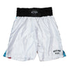 Victory fight gear white boxing shorts