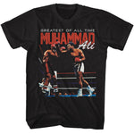 MUHAMMAD ALI SHIRT FIGHT RING BLACK/RED