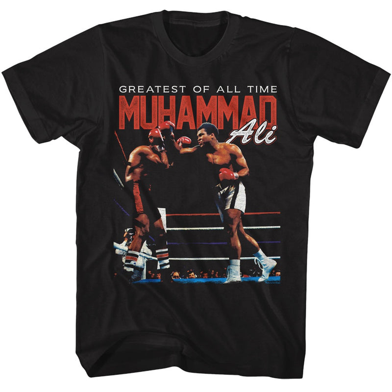 MUHAMMAD ALI SHIRT FIGHT RING BLACK/RED