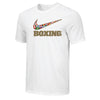 NIKE SHIRT MEN'S BOXING MULTI FLAG TEE WHITE/GOLD