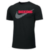 NIKE SHIRT MEN'S BOXING RAWDACIOUS TEE BLACK/PINK/WHITE