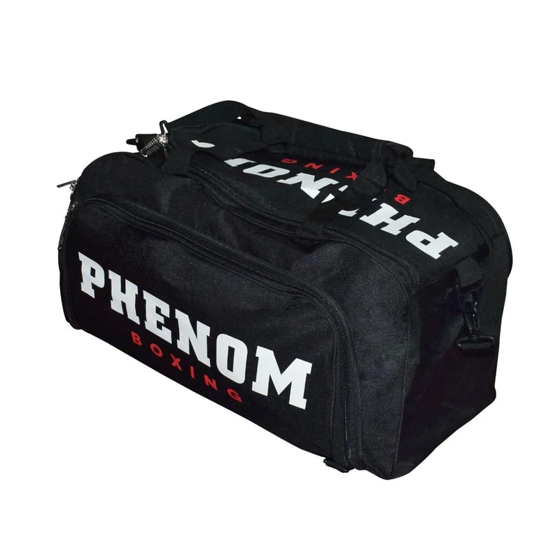PHENOM BOXING BAG BOXING GYM BAG BLACK/WHITE