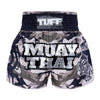 TUFF MUAY THAI SHORTS TIGER CAMO/GREY