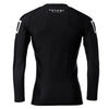 TATAMI RASHGUARD KATAKANA L/S BLACK/WHITE