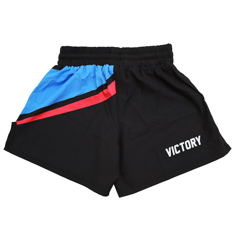 VICTORY FIGHT SHORTS HYBRID IMPACT VICE BLACK/BLUE/PINK