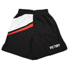 VICTORY SHORTS MMA HYBRID IMPACT BLACK/WHITE/RED