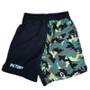 VICTORY SHORTS MMA FIGHT SUPPLY V2 BLACK/CAMO/GREEN