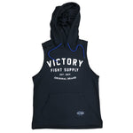 VICTORY SLEEVELESS HOODIE TRAINING ORIGINS BLACK/WHITE/BLUE