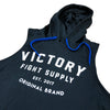 VICTORY SLEEVELESS HOODIE TRAINING ORIGINS BLACK/WHITE/BLUE