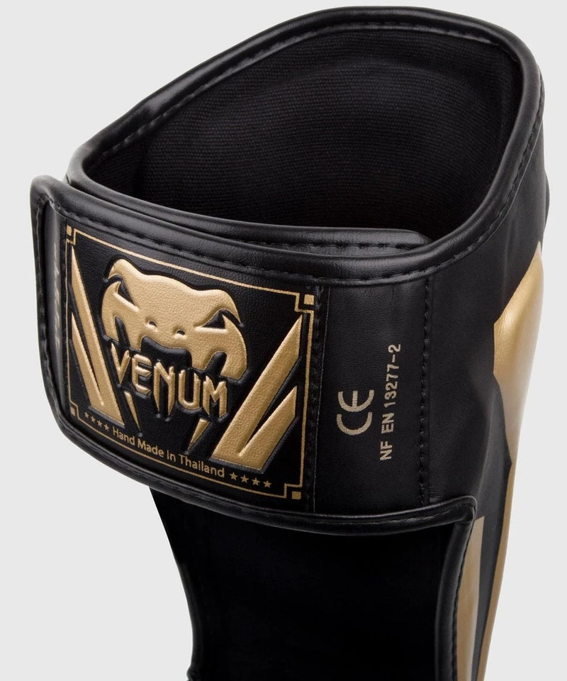 VENUM SHINGUARDS ELITE BLACK/GOLD