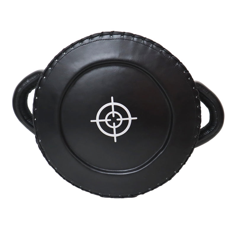 VICTORY PUNCH SHIELD LEATHER BLACK/SILVER