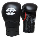 VICTORY GLOVES CLASSIC LEATHER LACE BLACK/WHITE