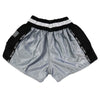 VICTORY MUAY THAI SHORTS IMPACT BLACK/SILVER/WHITE