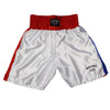 VICTORY BOXING SHORTS VICE SERIES WHITE/RED/BLUE