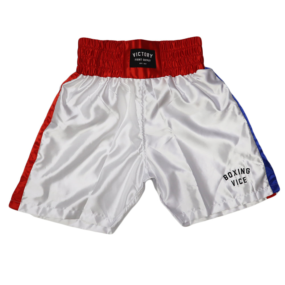 PNS Ribbon Simple Shorts Red x White