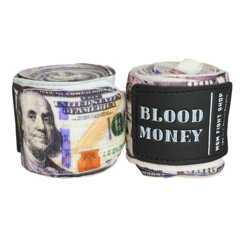 MSM HANDWRAPS BLOOD MONEY BENJAMIN WRAPS 180"/ 4.5M