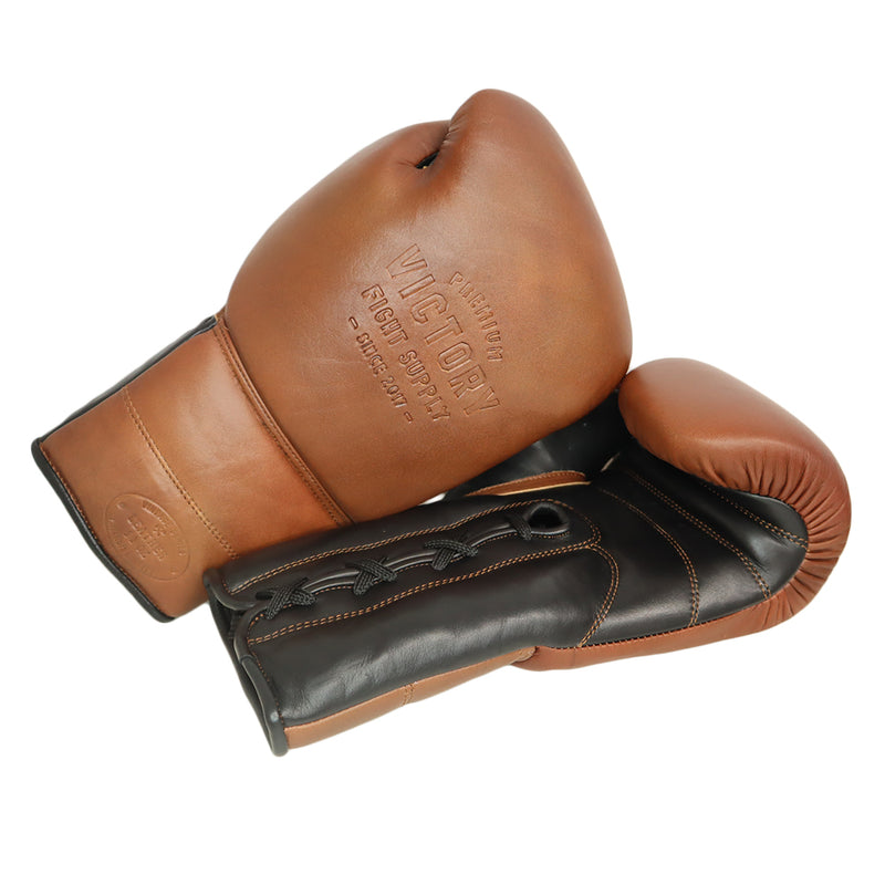 Premium Vintage Series Boxing Sparring Guantes Kick Boxing Muay